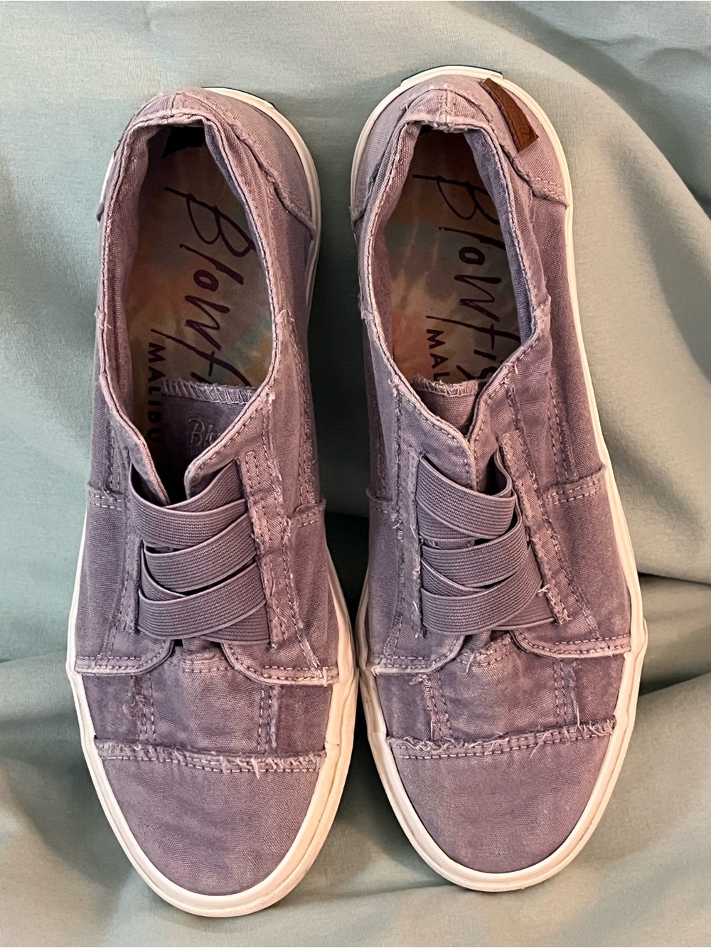 Blowfish Rugged-look Slip-On Sneakers in Dusty Lila